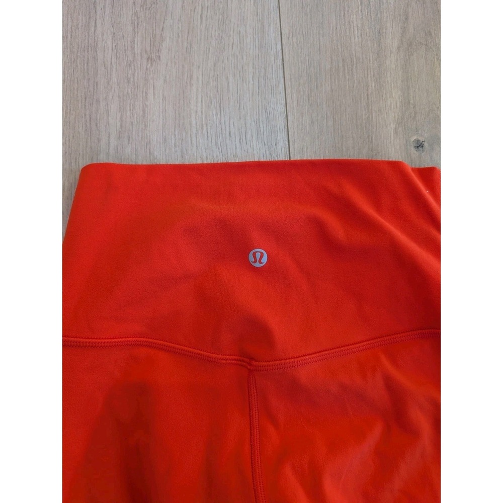Lululemon Align Leggings Womens Size 4 High Rise Pant 25" Solar Orange W5CTCS - Picture 2 of 10